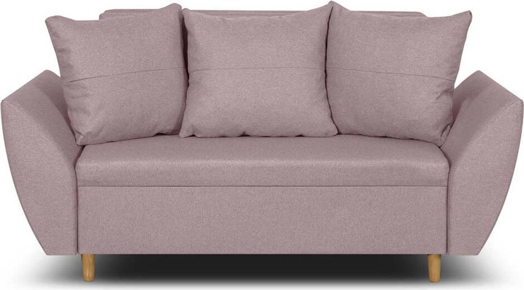 2-Sitzer-Sofa mit Schlaffunktion ALI - Rosa