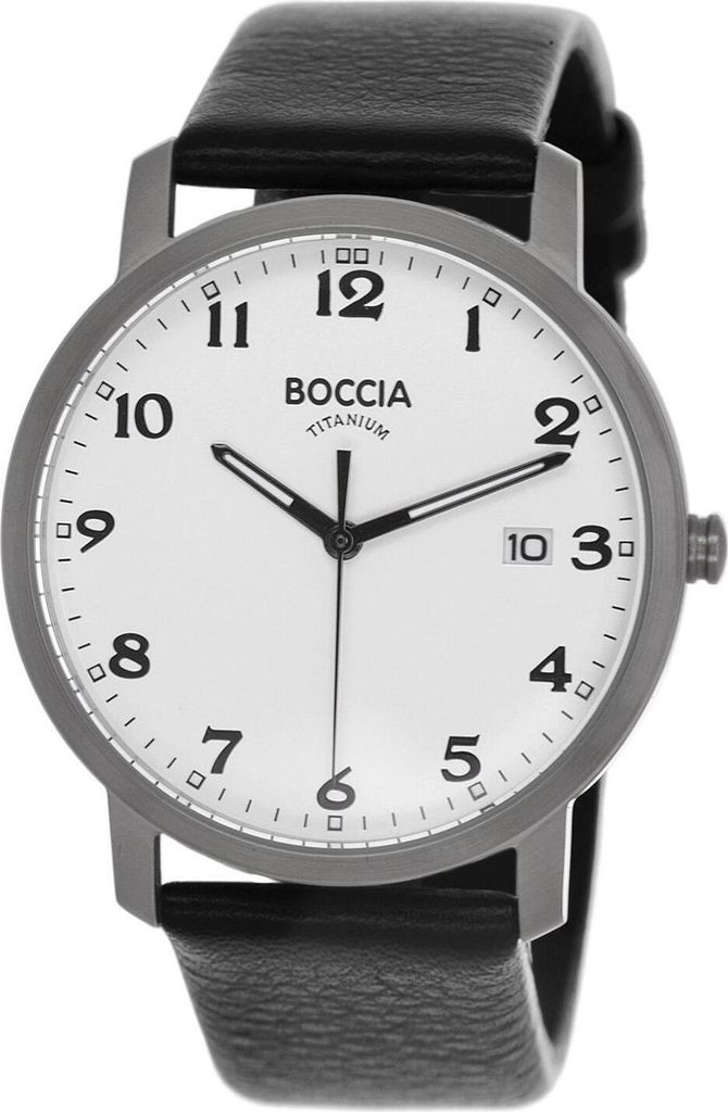 Boccia 3618-01 Herren-Armbanduhr, Titan-Gehäuse, Produktbild