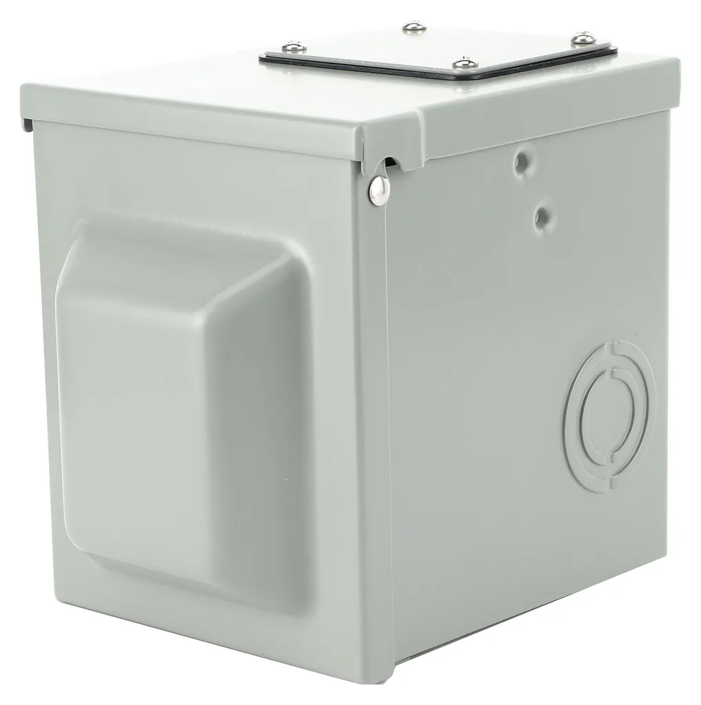 Boîtier électrique 30A 125V robuste et résistant à l'eau extérieur IP44 - 7