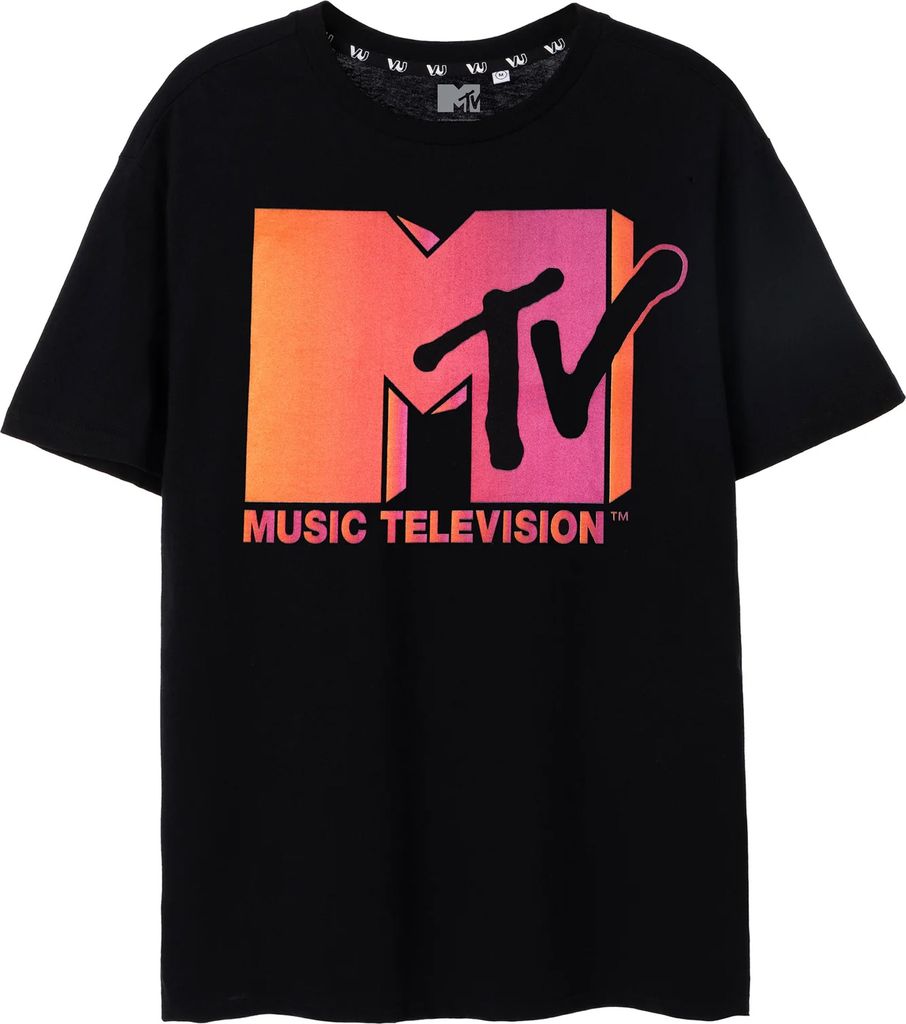 MTV - T-Shirt für Herren NS7756 (XL) (Schwarz)