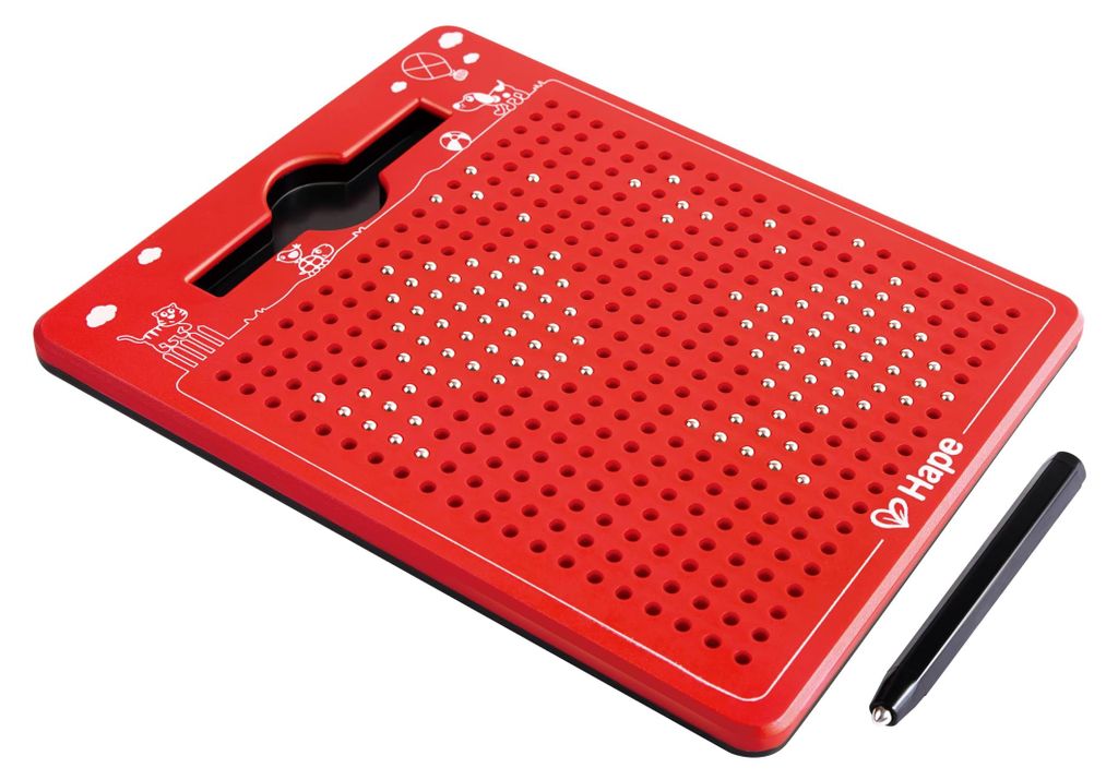Hape Magnetische speeltafel, rond, model "Rot", één maat Productafbeelding 
