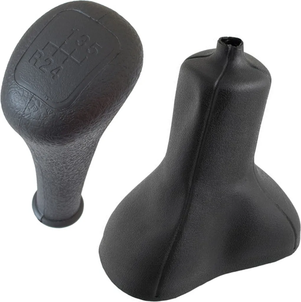 Pommeau de levier de vitesse 5 rapports avec soufflet pour Mercedes W124