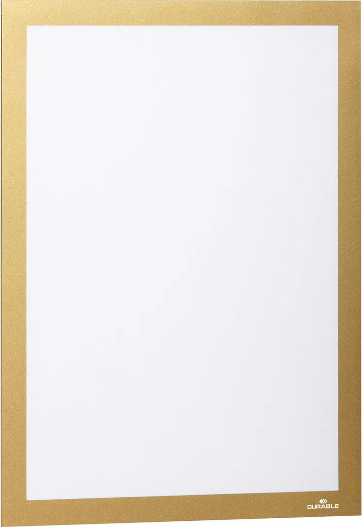 DURABLE Cornice espositiva DURAFRAME® A4, 2 pezzi, Oro, 487230