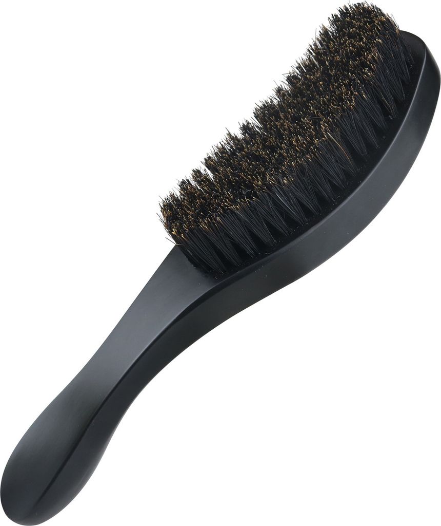 Wellenbürste für Herren, Styling-Bartbürste aus Holz, Borsten, Haarbürste, Bart-Styling-Zubehör für Zuhause, Salon, Reisen