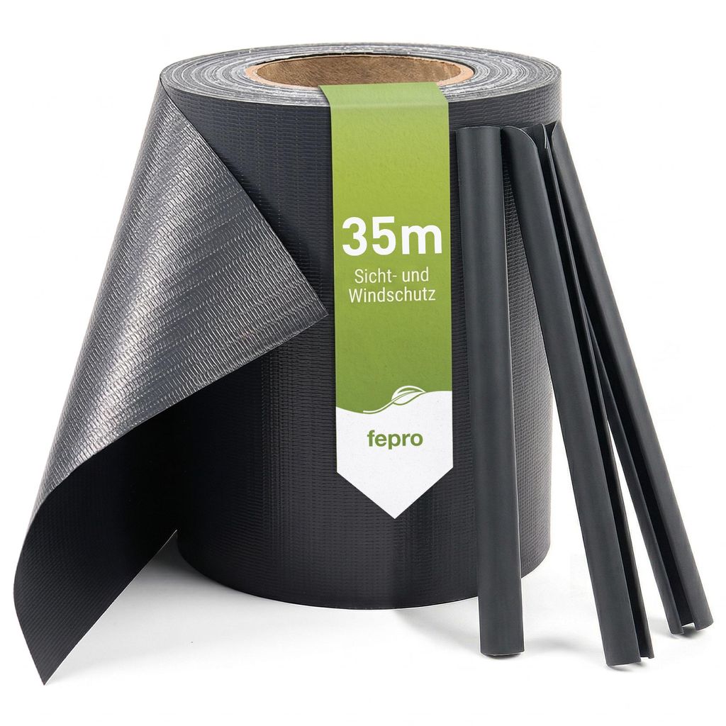 Fepro® PVC Sichtschutzstreifen Zaunfolie Sichtschutz Produktbild 