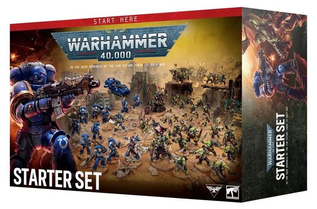 Warhammer 40,000 Starter Set - 46 Miniature Space Marines Immagine del prodotto 