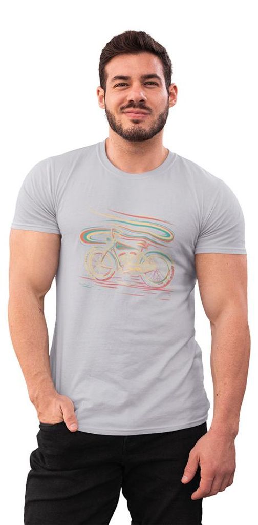 D&B Uni Polo ST00165 Bike Grau-Größe M