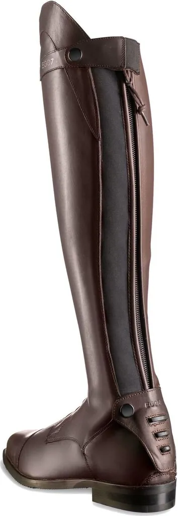 Bottes d'équitation confortables EGO7 Orion marron pour le concours