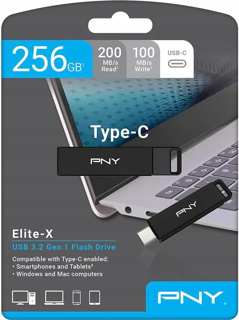 Plus de mémoire : Clé USB-C 256 Go PNY Elite-X pour libérer l'espace - 7