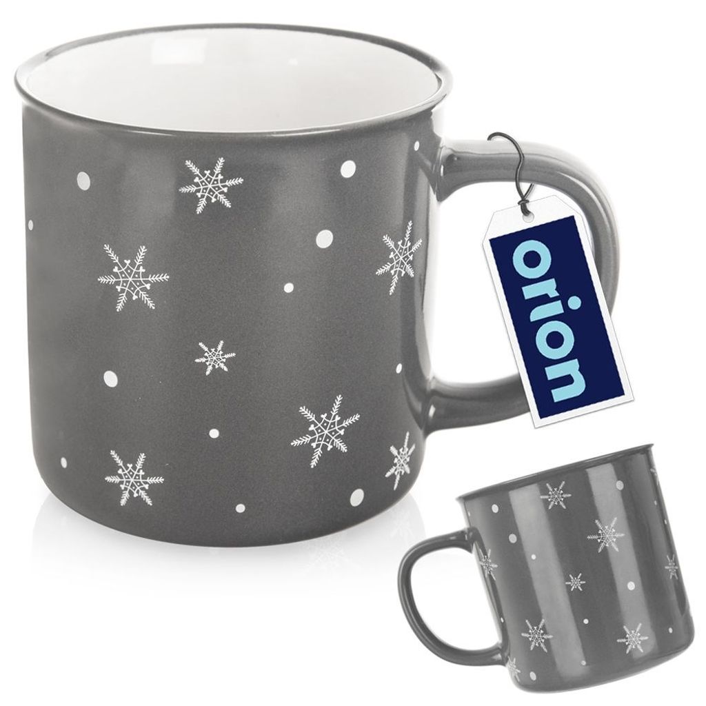 Orion Keramikbecher Keramiktasse Trinkbecher Becher Tasse aus Keramik 500 ml