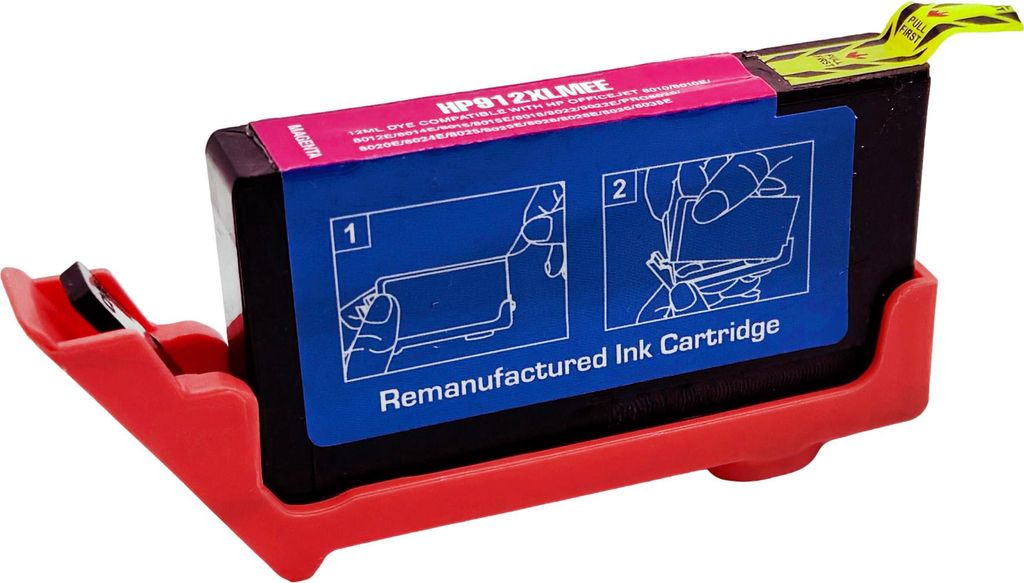 Kompatible Druckerpatrone für HP OfficeJet 8010 8020 als Ersatz für 912XL Magenta - 825 Seiten - H-912XL-MEE