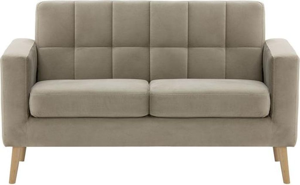 Zweisitzer-Sofa Neat-Velluto 3-like oak