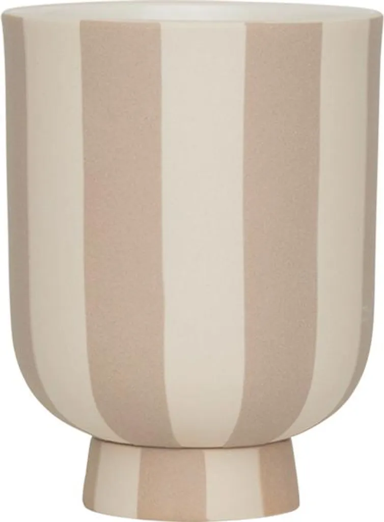 OYOY Living Cache-pot L8 x W8 x H11 cm Beige en Céramique Design