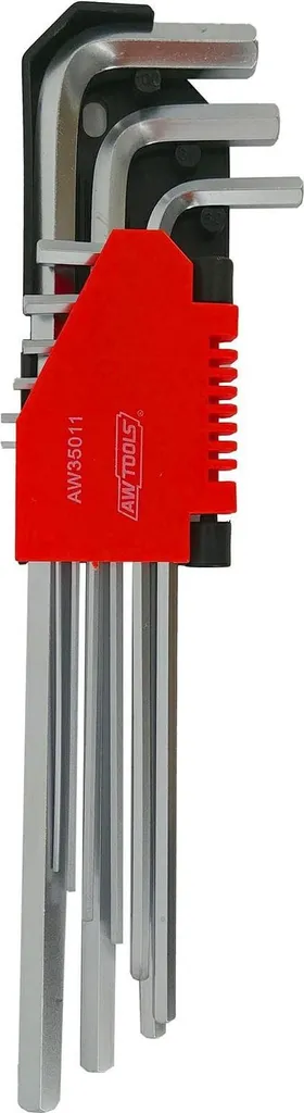 Awtools Mbus Linea Nera 9St Lunga - Qualità Professionale in Acciaio CrV