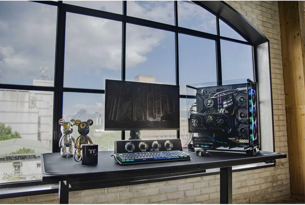 Thermaltake Core P3 TG Pro Noir - Boîtier Modulaire avec Support 420mm - 18