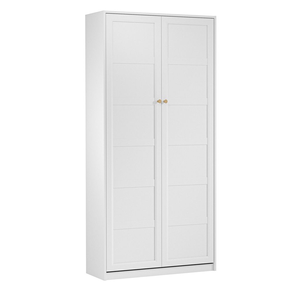 AX LIVING Lit mural Raiane PT90 Lit escamotable en blanc Image du produit 