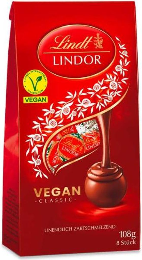Lindt Lindor Vegan 108g Produktbild 