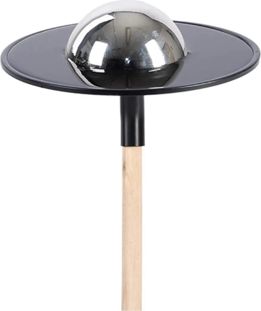 Station d'abreuvement oiseaux inox 116 cm pour jardin et terrasse