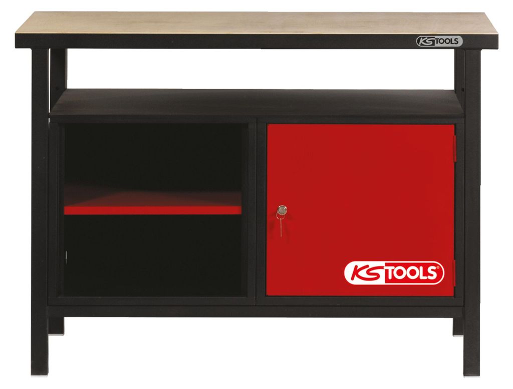 KS Tools Werkbank mit 1 Tür, H840xB1200xT600mm