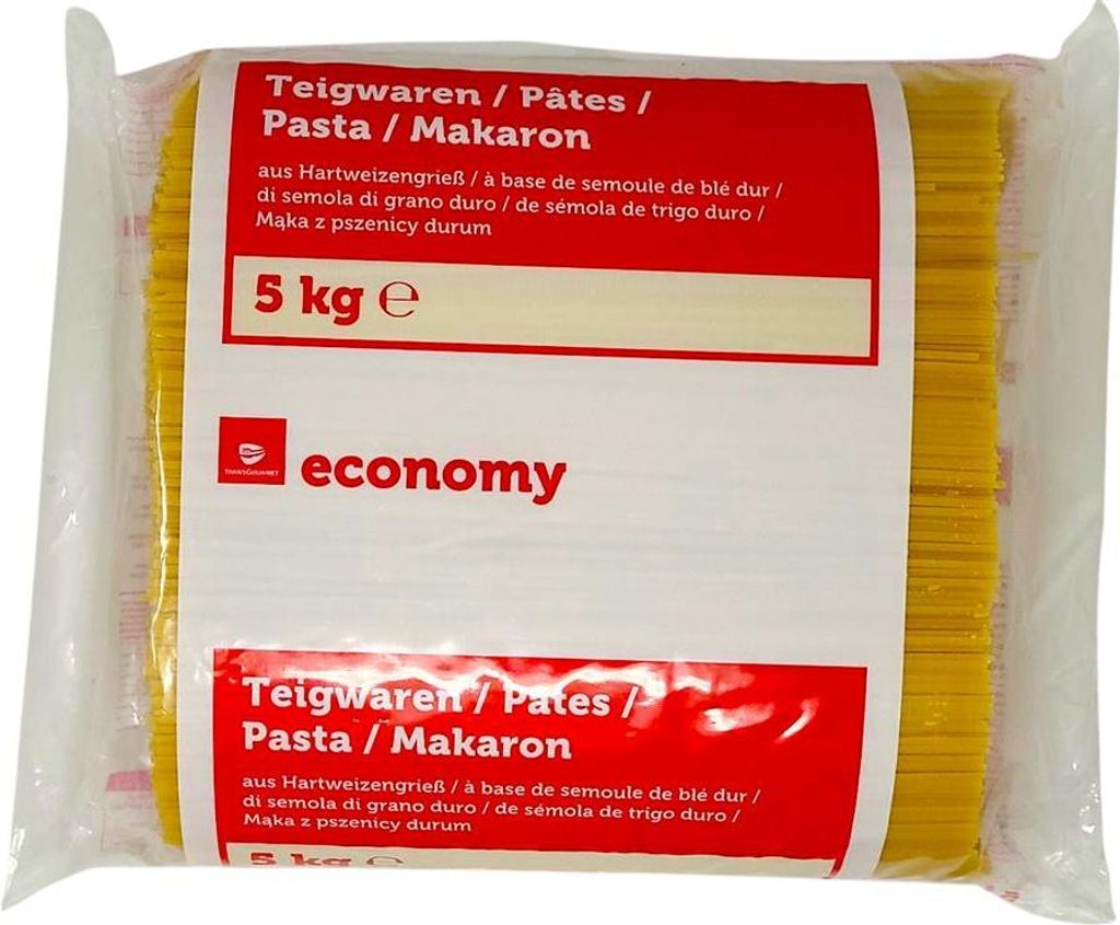 TGE Linguini Nudeln 5kg Vorrat Pack Hartweizennudeln Produktbild 