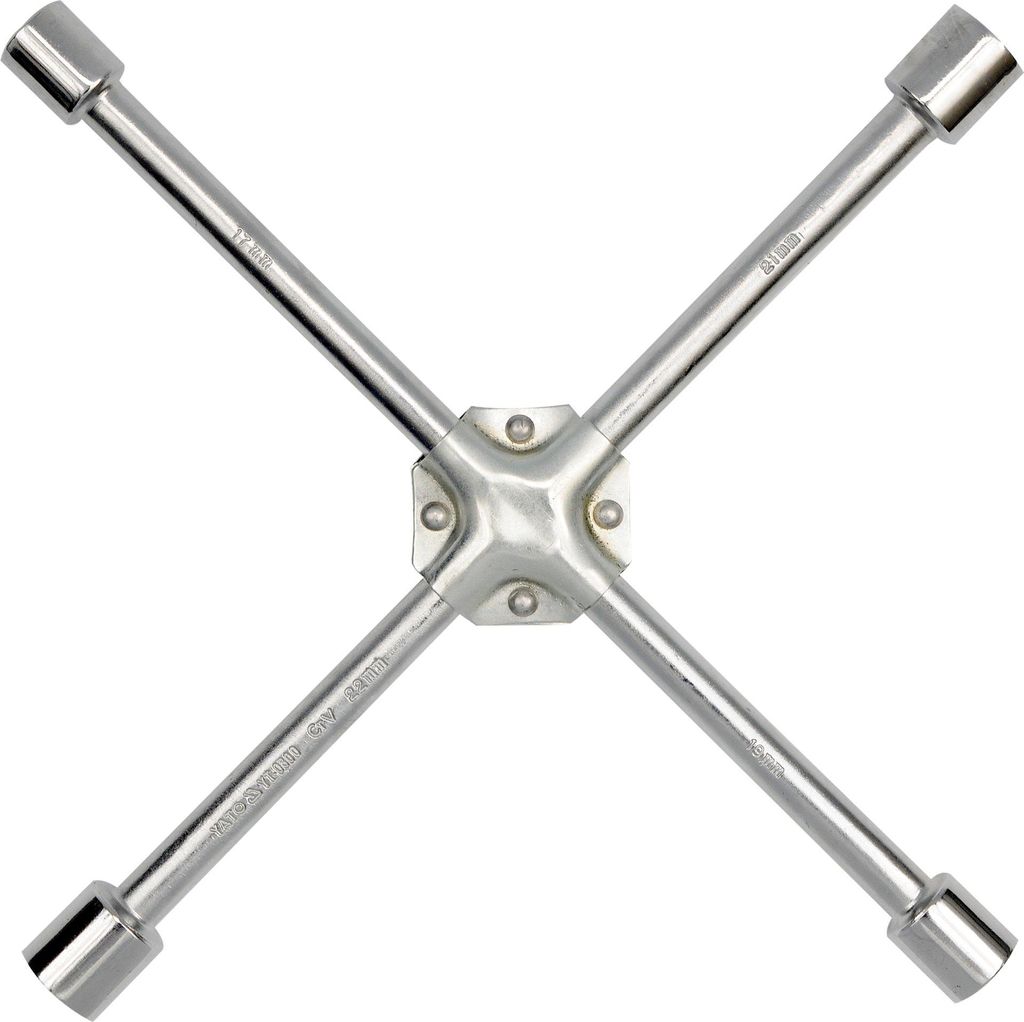 Chiave per dadi ruota 17x19x21x22 Croce per ruote Immagine del prodotto 