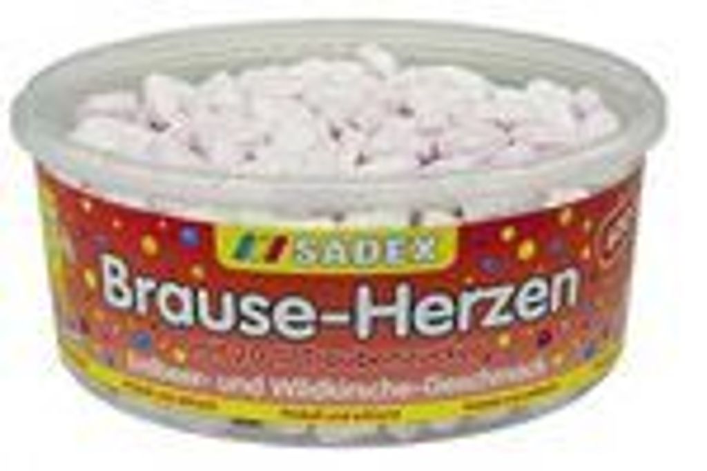 Serduszka sorbetowe Sadex o smaku dzikiej wiśni z dekstrozą Zdjęcie produktu 