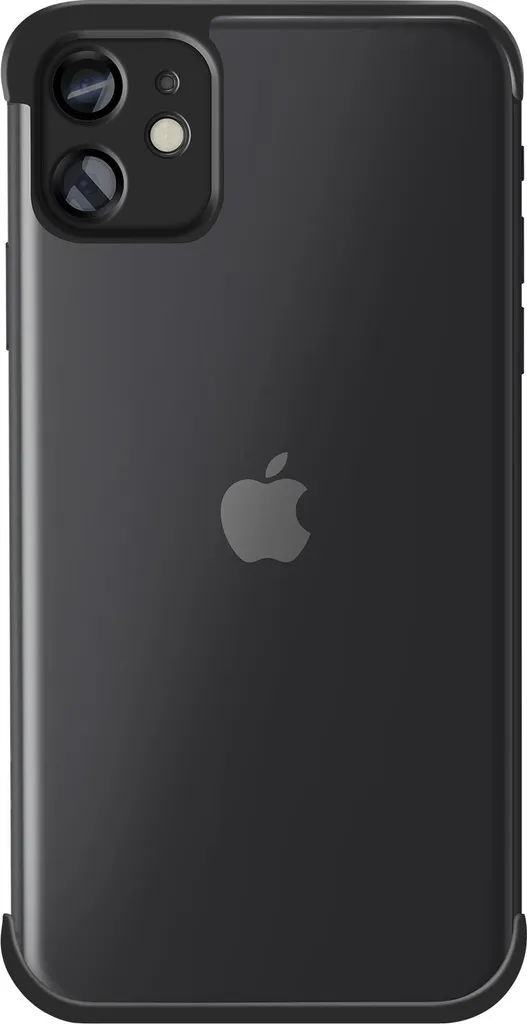 Custodia iPhone 11 a Prova di Bambino - Avizar Bumper Antiurto Nero