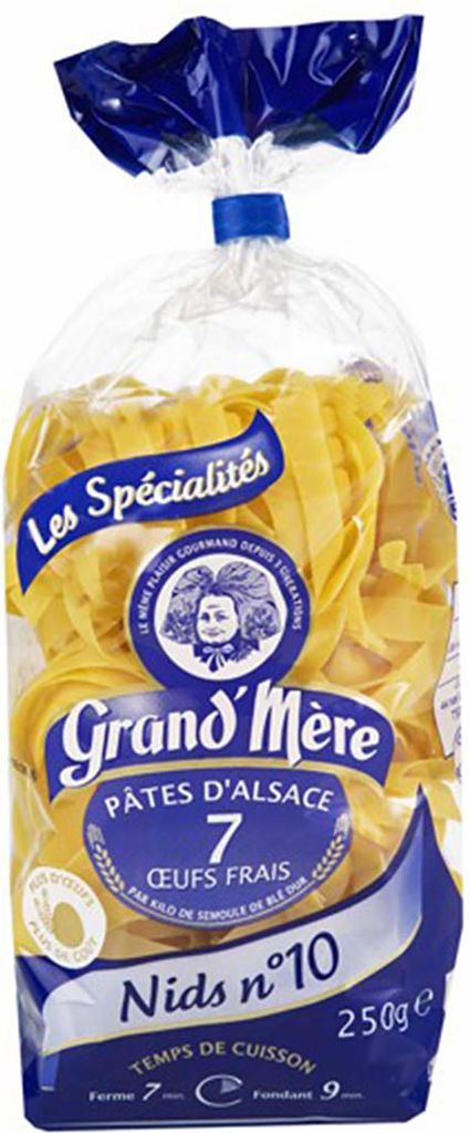 Grand' Mère Eiernudeln aus dem Elsaß Nids / Nester Nr. 10 250 Gr.