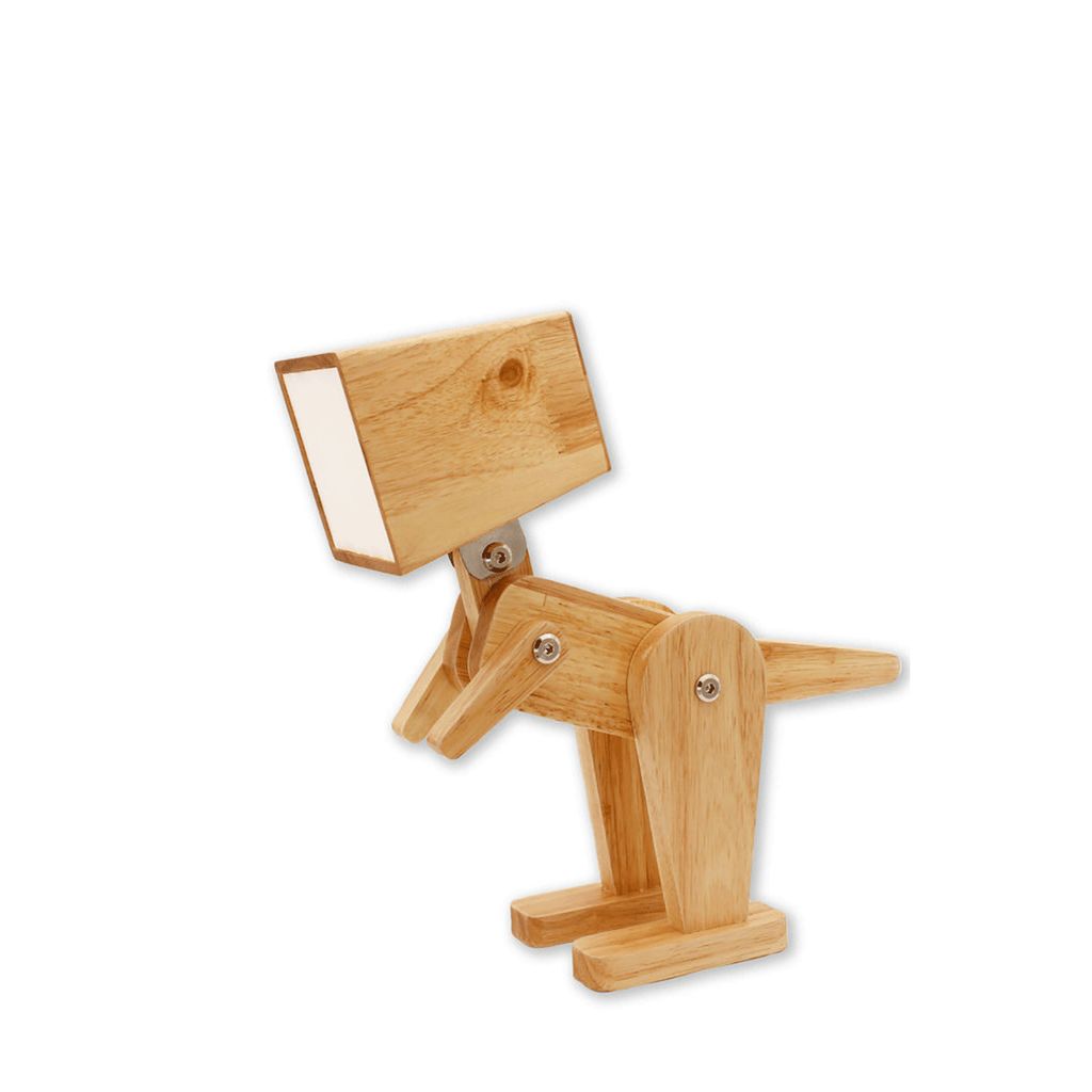 Winkee - Tierisch Dino Tischleuchte Spike | Dimmbare LED Lampen mit Touch-Funktion und Akkubetrieb