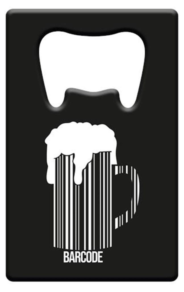 Paperdreams Flaschenöffner aus Metall – Barcode
