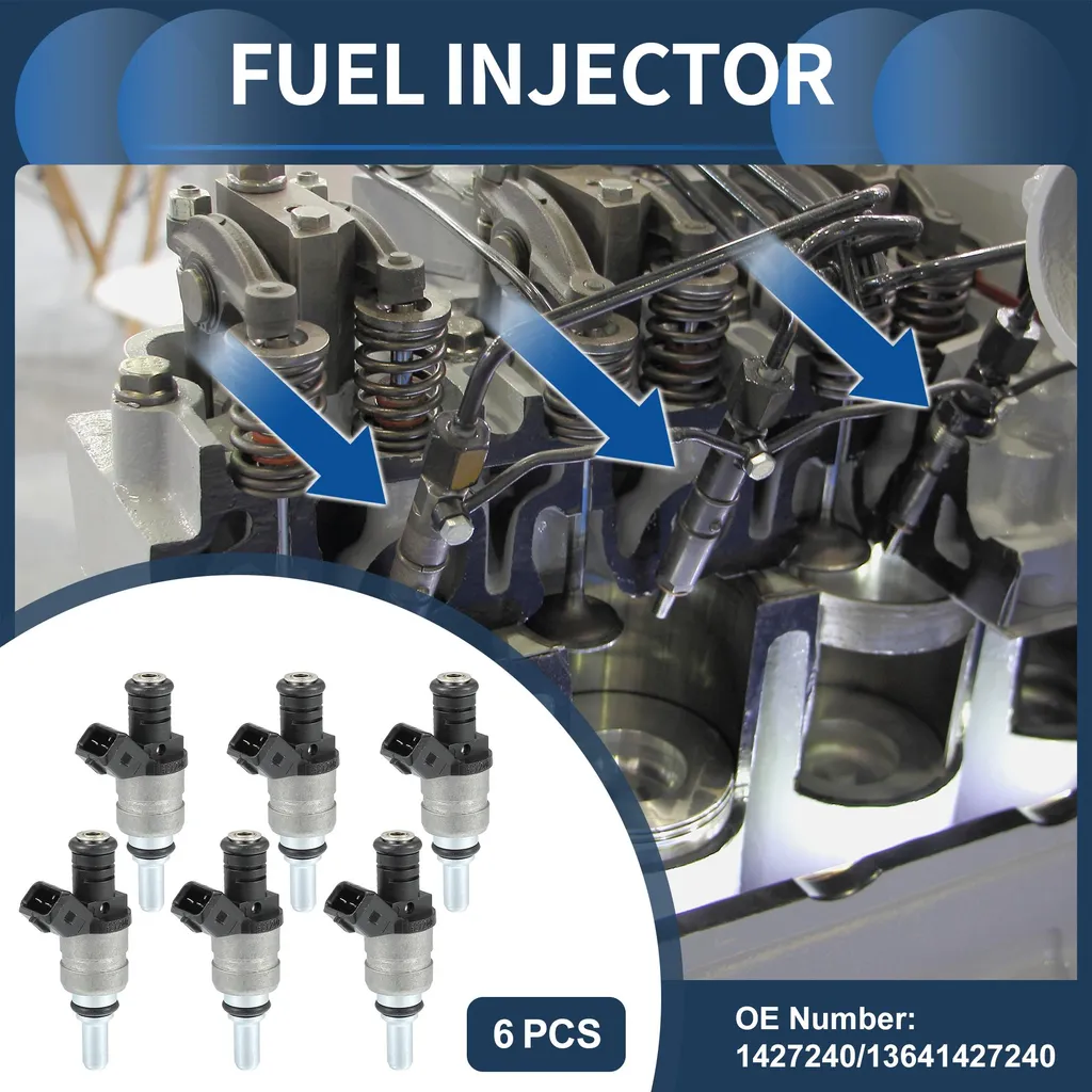 Injecteur de Remplacement pour BMW E60 520i 525i - Kit Maintenance x6