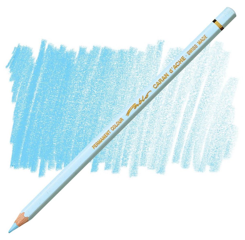 Caran d'Ache Aquarellstift blau - Supracolor blassblau kreativ