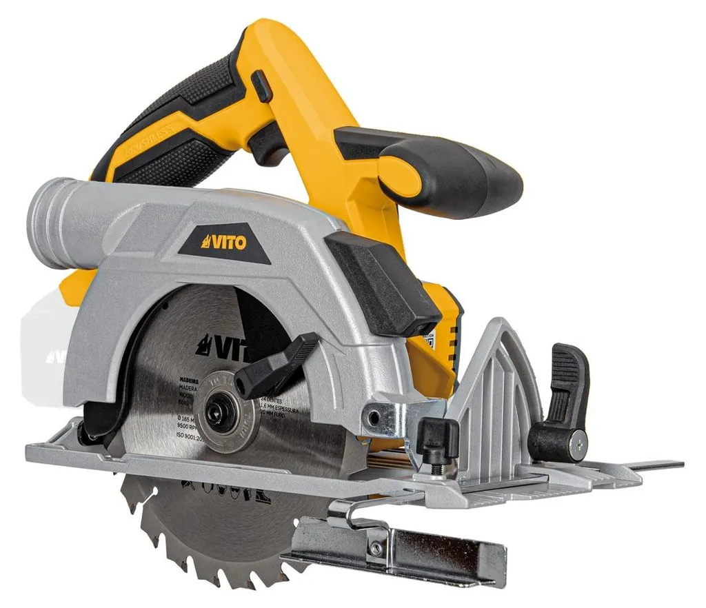 Scie circulaire 20V Lame 165mm Moteur Brushless VITO sans batterie
