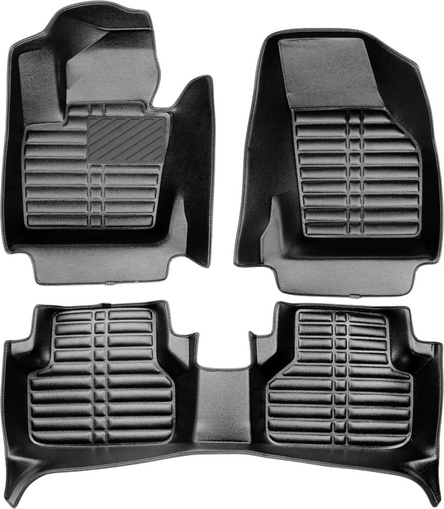 5D Premium Auto Fussmatten TPE Set passend für Audi Q3 (1.Gen) Baujahr 2011-2018