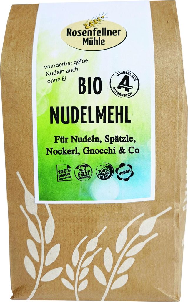 Nudelmehl 750g - 6er Vorteilspack von Rosenfellner Mühle