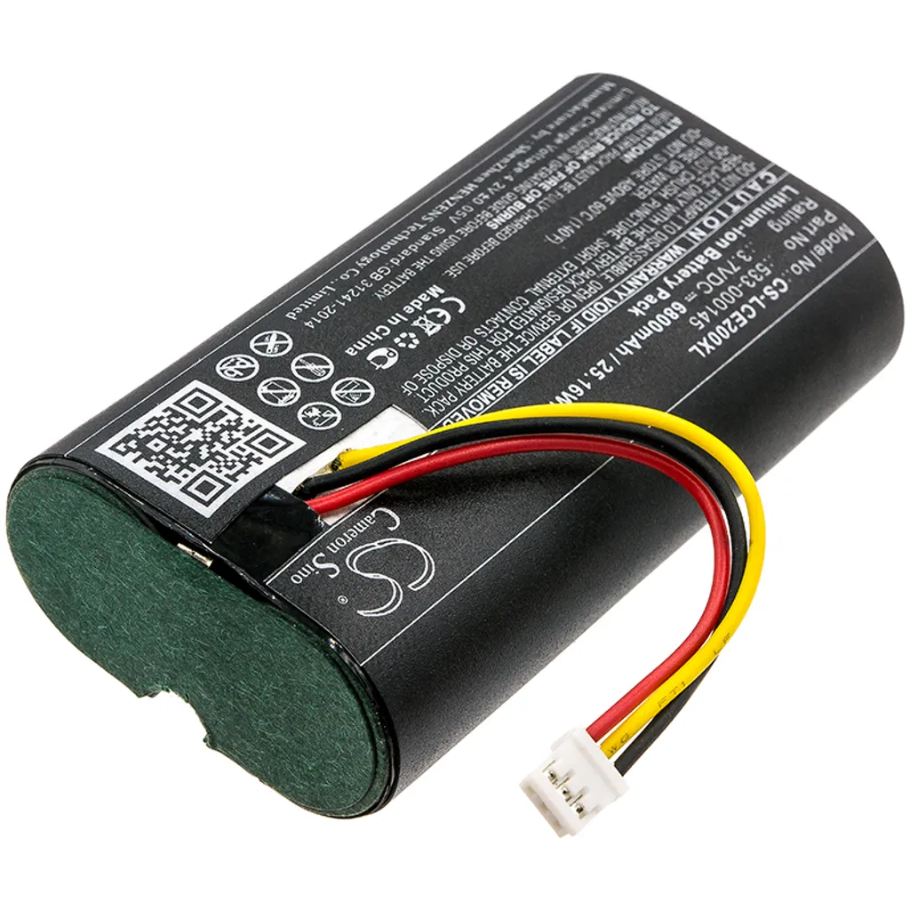 Batterie Techtek compatible Logitech Circle 2 de rechange 533-000145