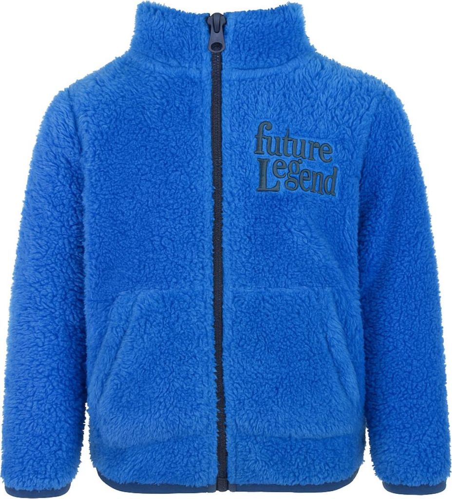 Lupilu Jungen Teddy Fleecejacke Blau 98/104 Produktbild 