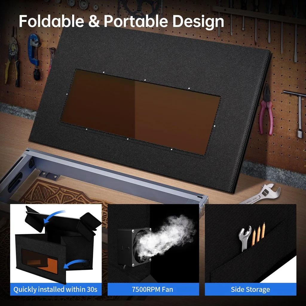Housse de Protection iKier E1 Pliable avec Structure Renforcée 810mm