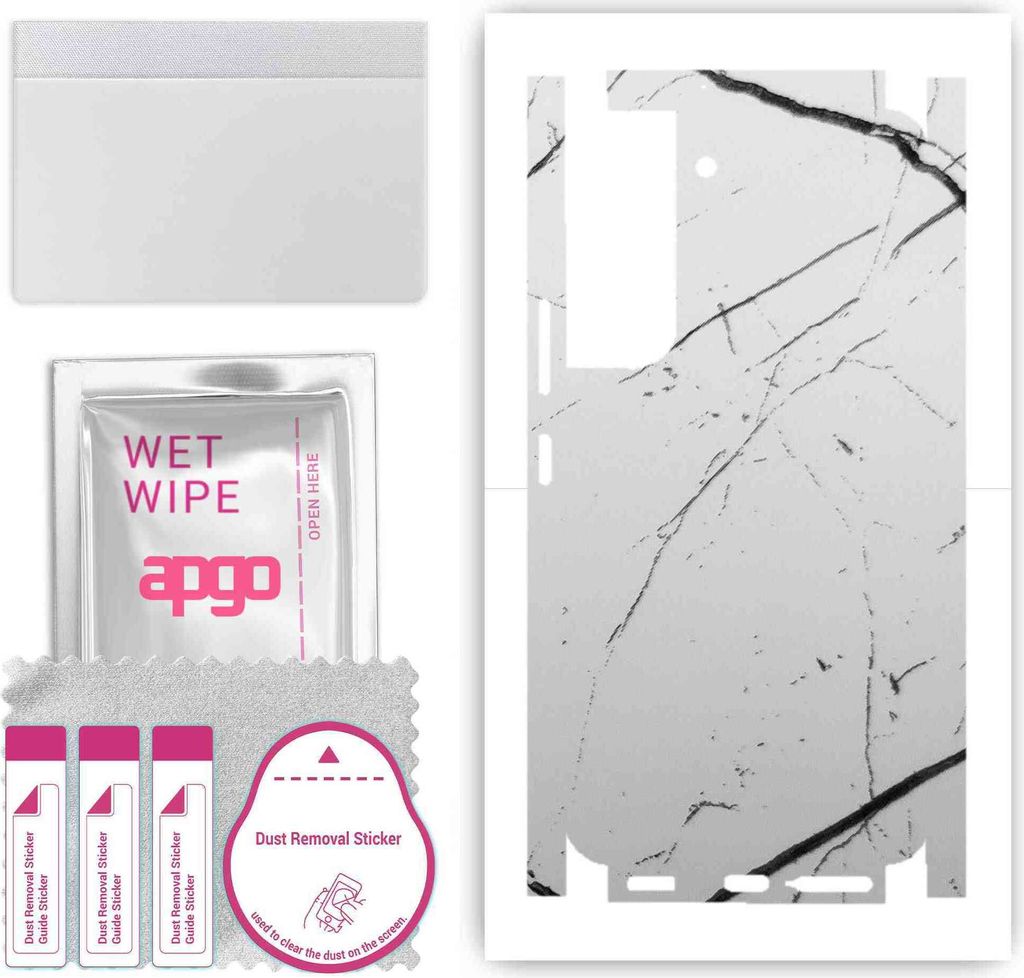 apgo Rückseite + Seiten Schutzfolie, Skin, kompatibel mit Samsung Galaxy S22, Hinten Displayschutzfolie aus Vinylfolie, kratzfest, einfache Montag...
