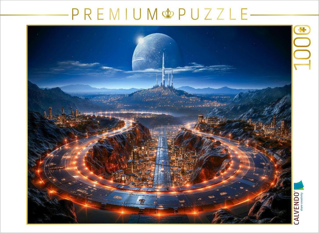 CALVENDO Puzzle Städte und Landschaften, die die Zeit überdauern | 1000 Teile Lege-Größe 64x48cm Foto-Puzzle für glückliche Stunden