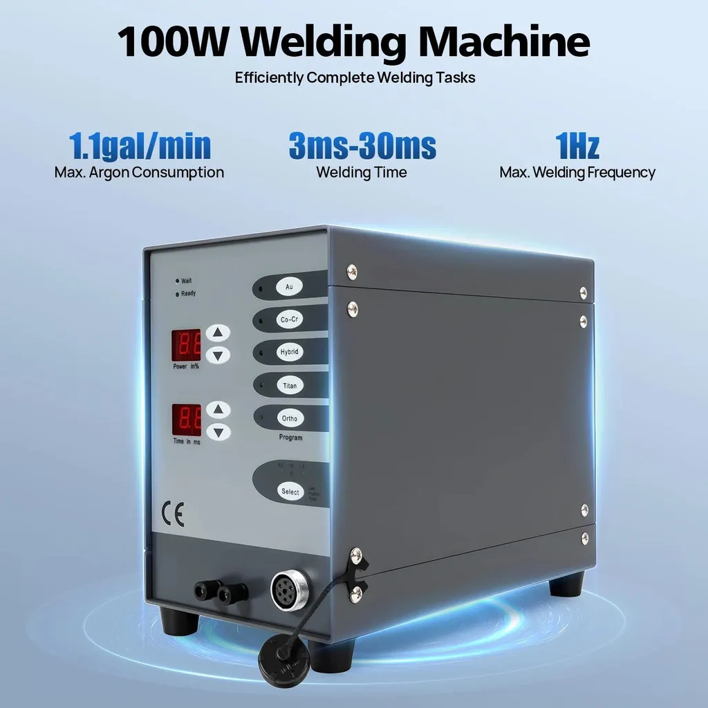 Poste à souder électrique 100W compact avec manomètre et écran LCD - 10