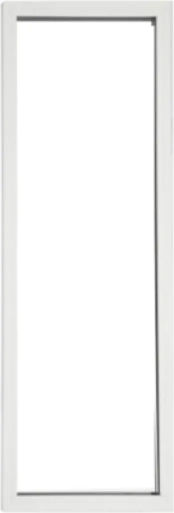 Fenêtre Fixe Aluminium Blanc 215x60 cm Haute Isolation Thermique RT2020