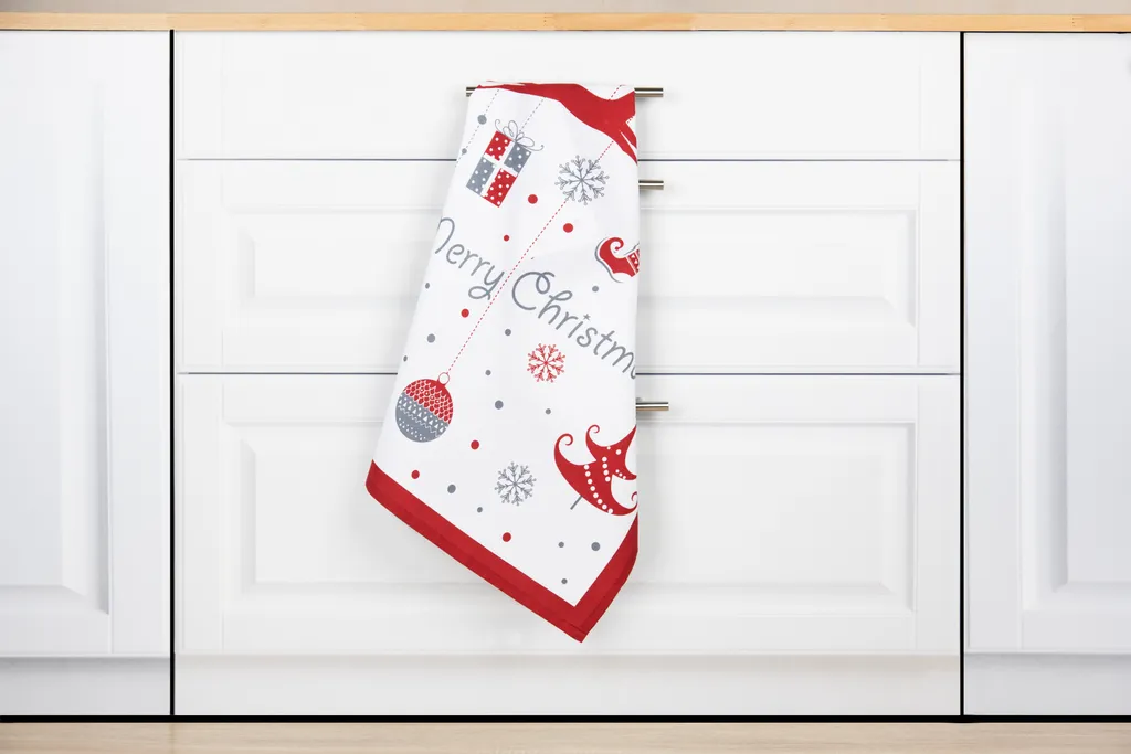 Set linge cuisine coton 3 pcs Excelsa Merry Christmas : Doux et déco - 9