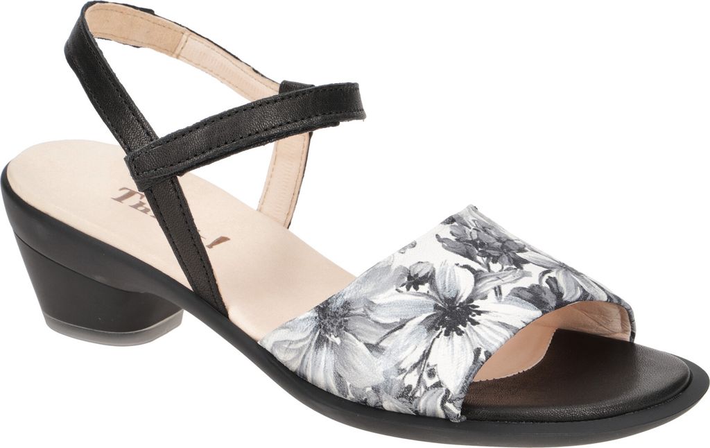 Think! Komfort Sandalen ZAZA Damen 31373833373735 Schwarz 39 EU