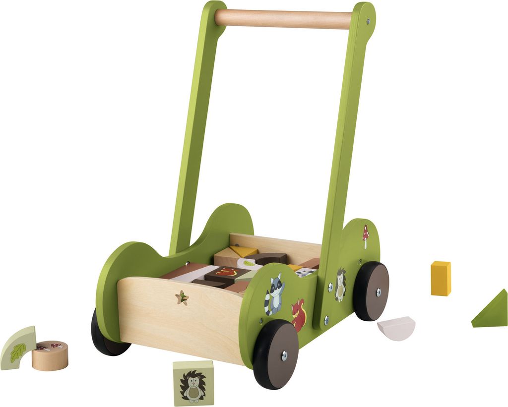 PLAYTIVE Schiebewagen Puppenwagen Kinderwagen Spiel Produktbild 