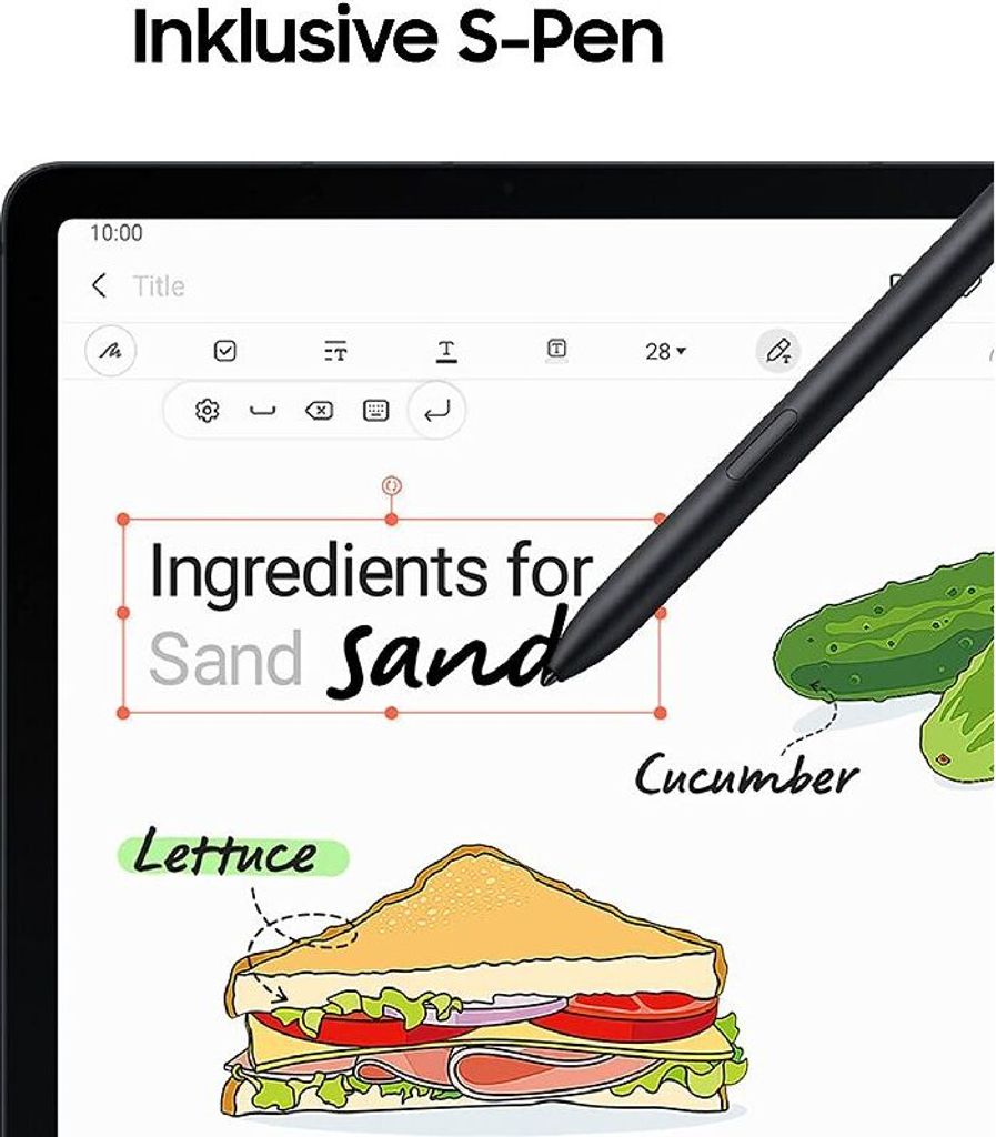 SAMSUNG Galaxy Tab S7 FE WiFi Tablet 31,5 cm (12,4 palca) Obrázok produktu 30
