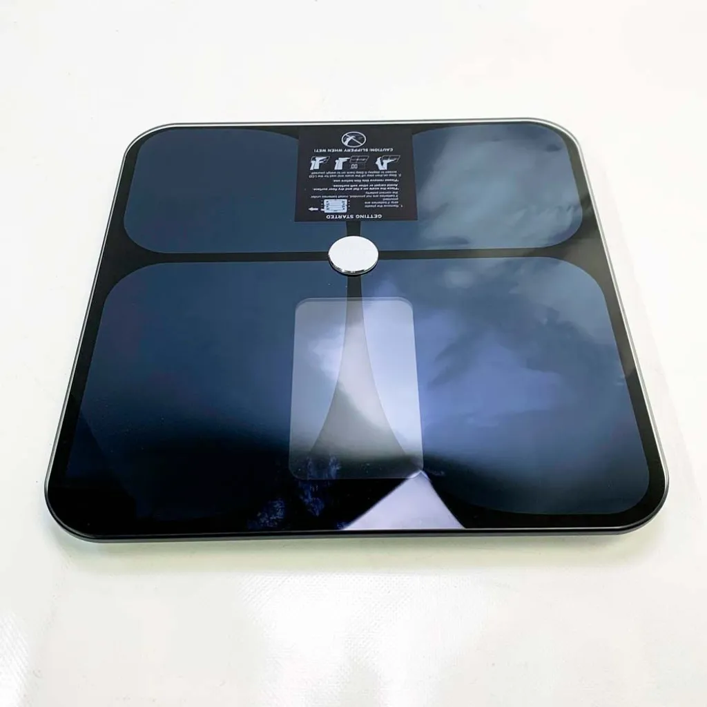 Bilancia Lepulse per il grasso corporeo Lescale F4, bilancia con grasso corporeo e massa muscolare, bilancia personale con analisi del grasso corporeo, bilancia per l'analisi del corpo, bilancia per il corpo ultra precisa, trend, grande display, 15 misure corporee - 2