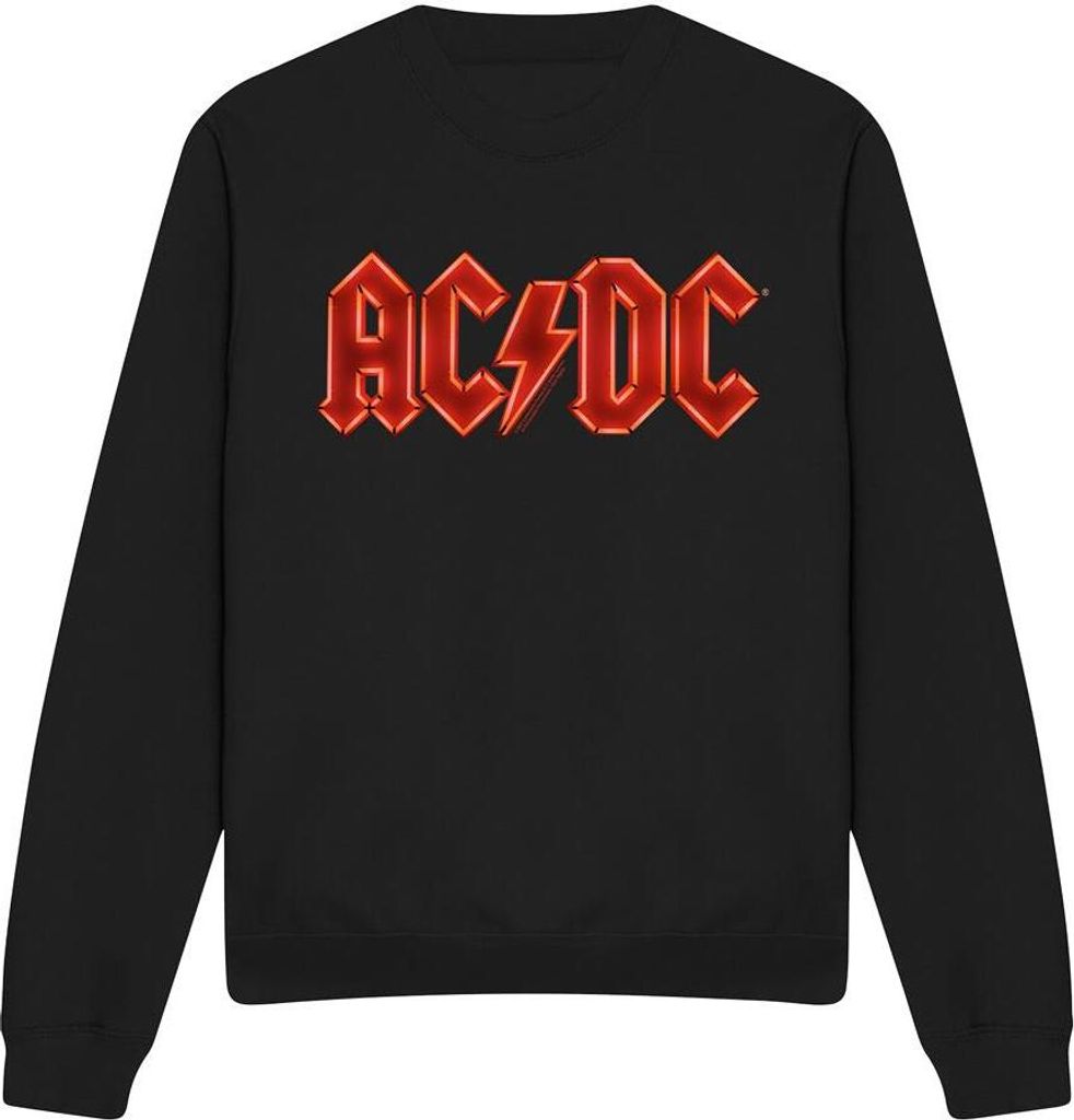 AC/DC - "PWR-UP" Sweatshirt für Herren/Damen Uni TV11160 (XXL) (Schwarz)
