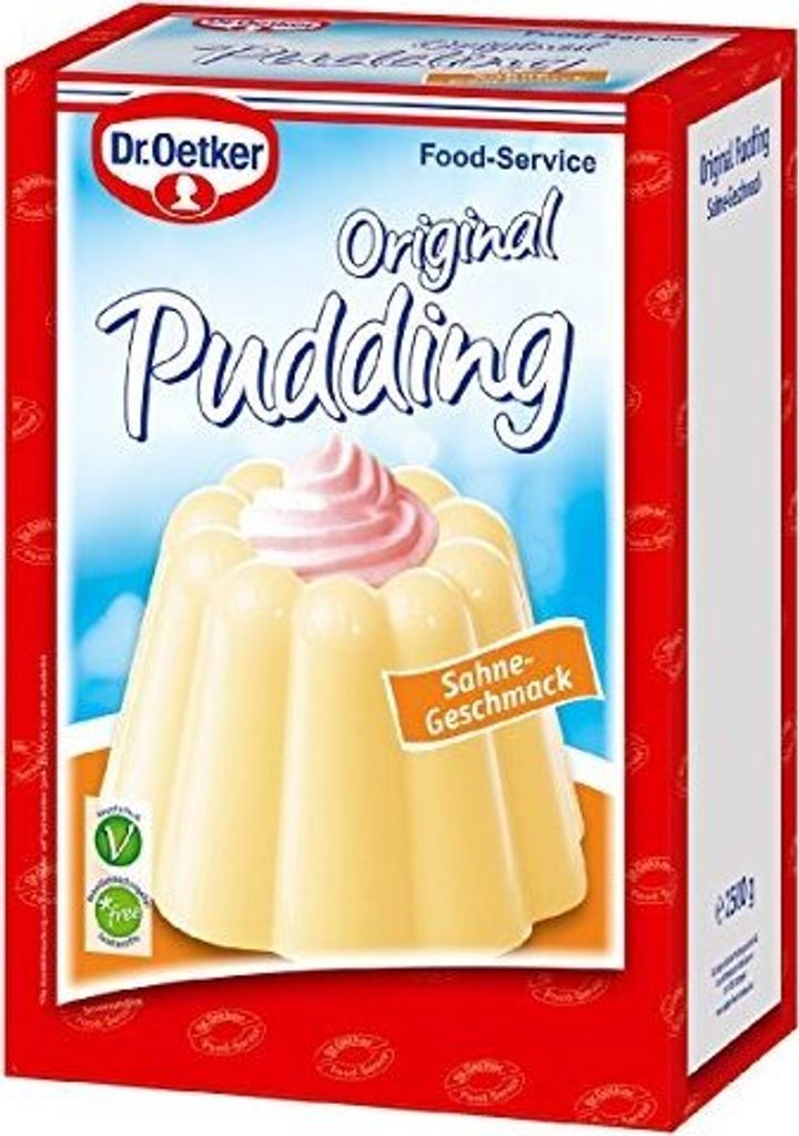 Dr. Oetker Pudding Sahne-Geschmack zum Kochen Pulver in der Packung 2500g