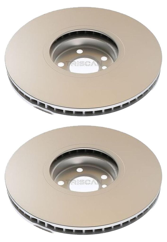 2 Bremsscheiben belüftet Ø 385 mm TRISCAN Bremsen-Expertise für u.a. BMW X6